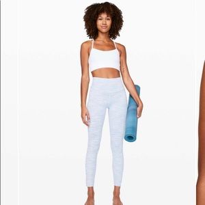 Lululemon Flow Y Bra *Nulu Long Line White Size 4